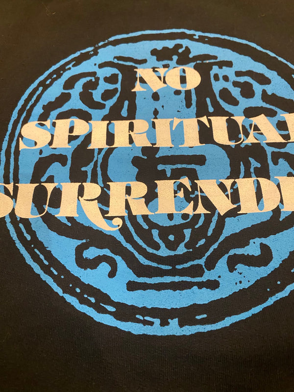 【USED】【早い者勝ち！】【XXL】Inside Out / インサイド・アウト - No Spiritual Surrender チャンピオン・プルオーバーパーカー(ブラック)