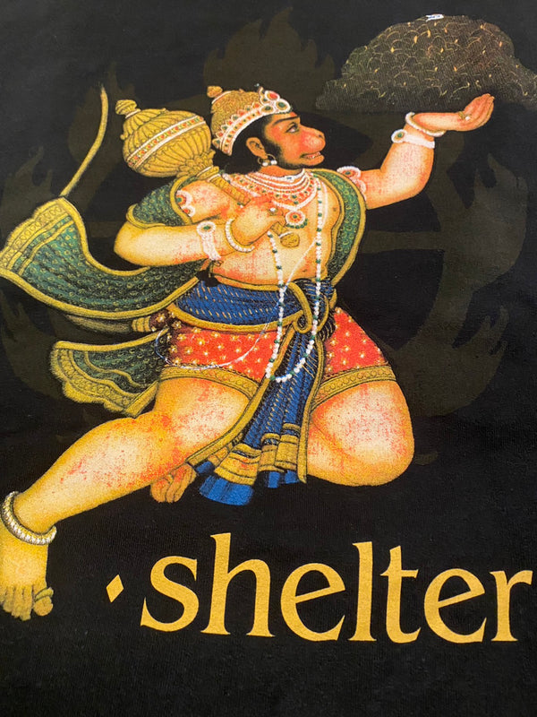 【USED】【早い者勝ち！】【XXL】Shelter /シェルター - Hanuman ジップパーカー(マルーン)