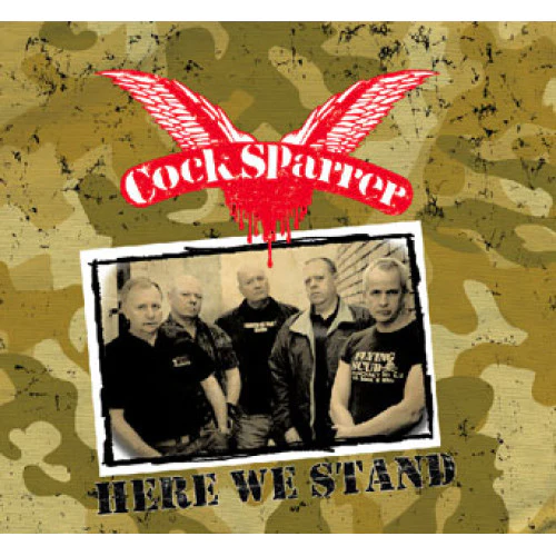 即出荷可能】Cock Sparrer / コックスパーラー - HERE WE STAND カセットテープ – Punk Market