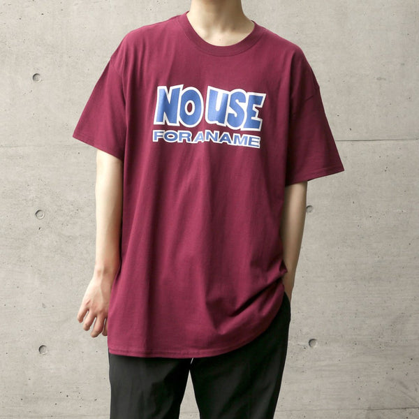 【品切れ】No Use For A Name/ノー・ユース・フォー・ア・ネイム - Logo Tシャツ(バーガンディー)