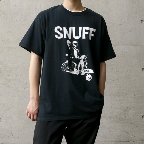 【品切れ】SNUFF / スナッフ - SCOOTER Tシャツ(ブラック)