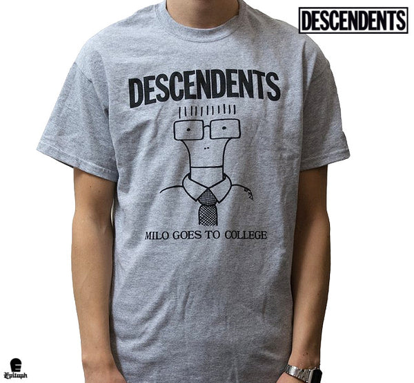 【お取り寄せ】Descendents /ディセンデンツ - Milo Goes To College Tシャツ(グレー)