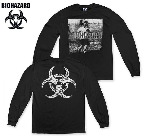 【お取り寄せ】Biohazard/バイオハザード - SOTWA ロングスリーブ・長袖シャツ (ブラック) 3XLあり