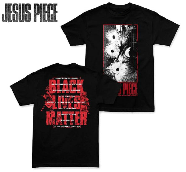 【お取り寄せ】【再販売】Jesus Piece / ジーザス・ピース - Black Lives Tシャツ(ブラック)3XLあり