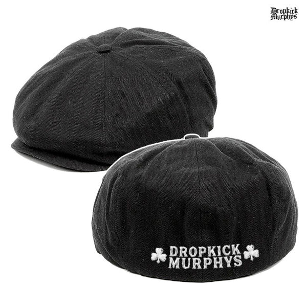【お取り寄せ】Dropkick Murphys/ドロップキック・マーフィーズ - This Machine Newsboy ハット・キャスケット (ブラック)