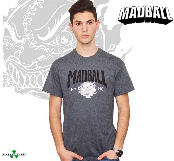 【お取り寄せ】Madball / マッドボール - NYHC Tシャツ(グレー)