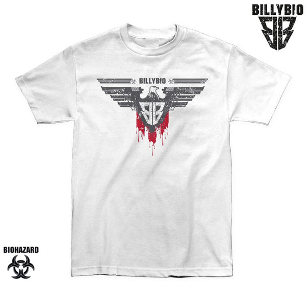 【お取り寄せ】Biohazard(BillyBio)/バイオハザード - Eagle Tシャツ (ホワイト) 4XLあり