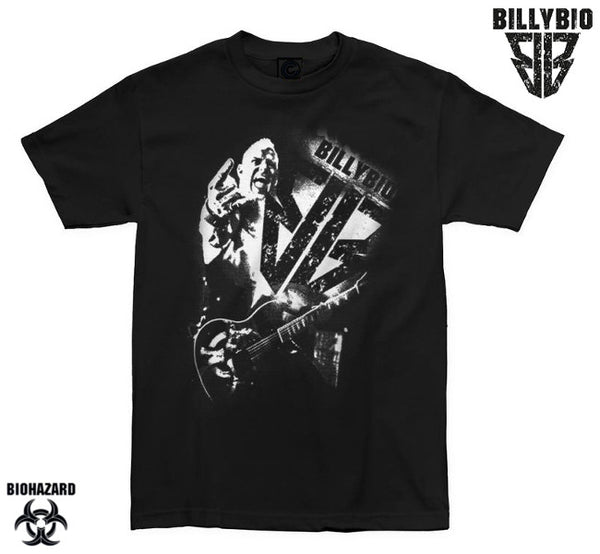 【お取り寄せ】Biohazard(BillyBio)/バイオハザード - Punk Tシャツ (ブラック) 4XLあり