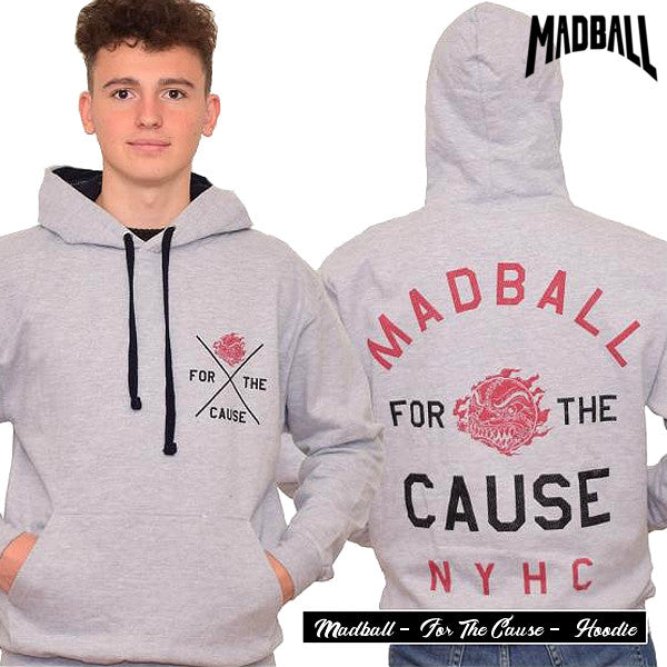 【お取り寄せ】【廃盤間近】Madball / マッドボール - For The Cause プルオーバーパーカー(グレー)