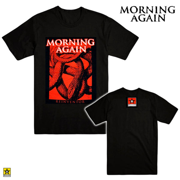 【お取り寄せ】Morning Again / モーニング・アゲイン - Reinventor Tシャツ(ブラック)