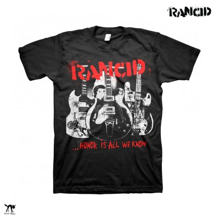 【お取り寄せ】RANCID / ランシッド - Honor Is All We Know Tシャツ (ブラック)