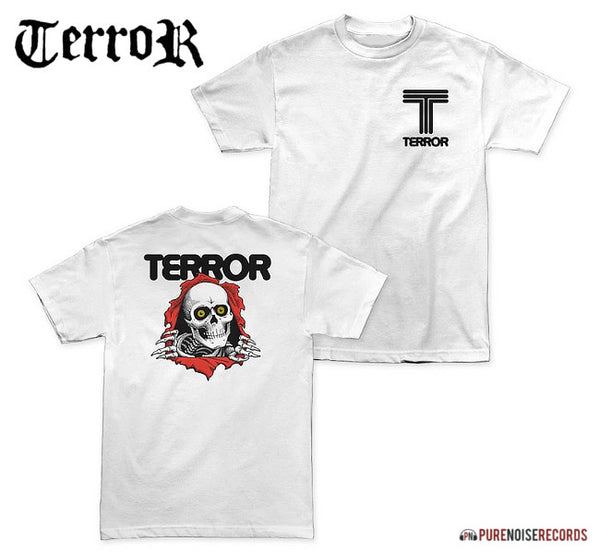【お取り寄せ】Terror / テラー - Skeleton Tシャツ(ホワイト)