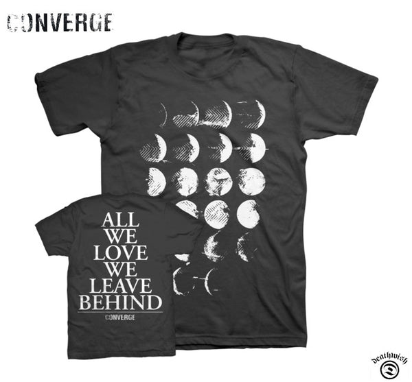 【お取り寄せ】Converge / コンヴァージ - MOON PHASES Tシャツ(ブラック)