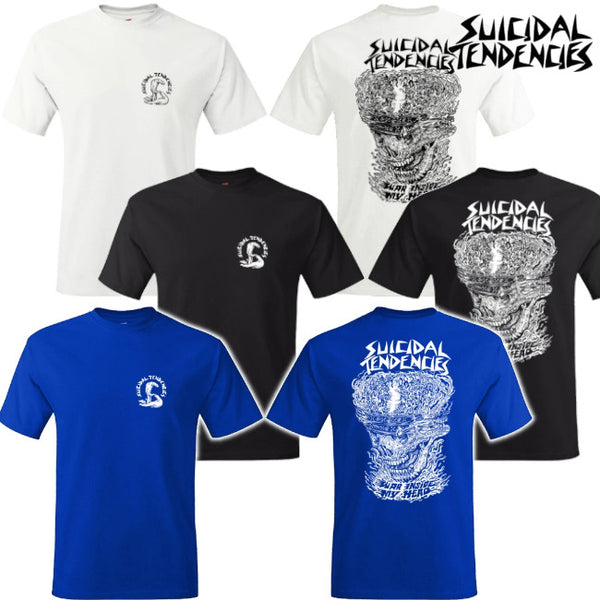 【期間限定】 Suicidal Tendencies /スイサイダル・テンデンシーズ - War Inside My Head Tシャツ(3カラー)