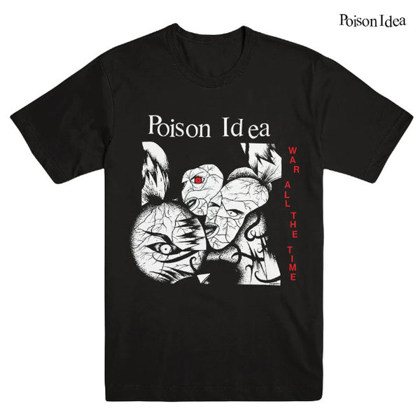 【お取り寄せ】Poison Idea / ポイズン・アイディア - WAR ALL THE TIME Tシャツ(ブラック)