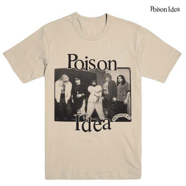 【お取り寄せ】Poison Idea / ポイズン・アイディア - FILTHKICK Tシャツ(サンド)