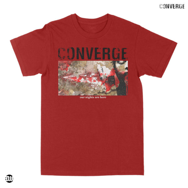 【お取り寄せ】Converge / コンヴァージ - THEIR DAYS ARE OVER Tシャツ(レッド)