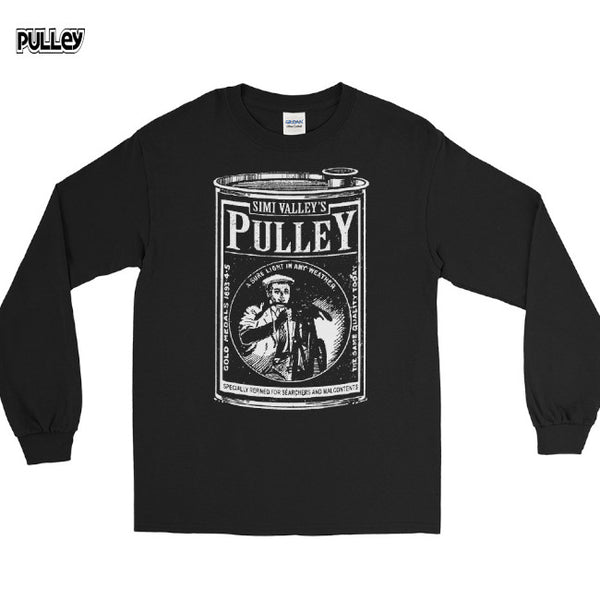 【お取り寄せ】Pulley / プーリー - Oil Can ロングスリーブ・長袖シャツ(ブラック)