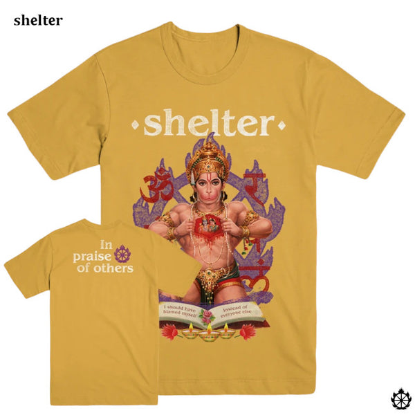 【即納】Shelter /シェルター - IN PRAISE OF OTHERS Tシャツ(イエロー)