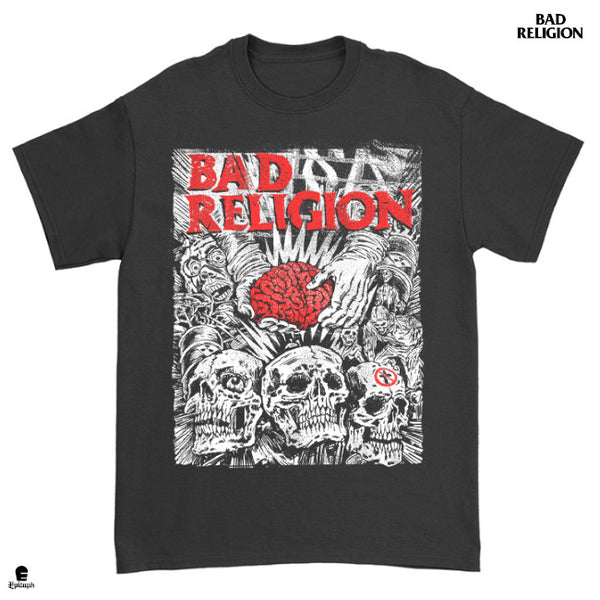 【お取り寄せ】Bad Religion / バッド・レリジョン - Brain Surgery Tシャツ(ブラック)