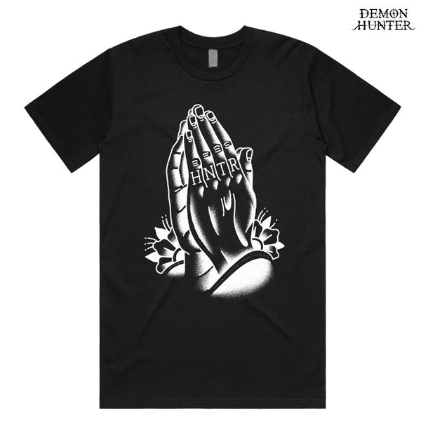 【お取り寄せ】Demon Hunter / デーモン・ハンター - Praying Hands Tシャツ(ブラック)