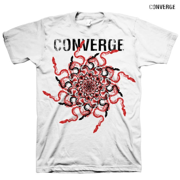 【お取り寄せ】Converge / コンヴァージ - SNAKES Ｔシャツ(ホワイト)