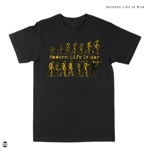 【お取り寄せ】Modern Life Is War /モダン・ライフ・イズ・ウォー - EVOLUTION Tシャツ(ブラック)