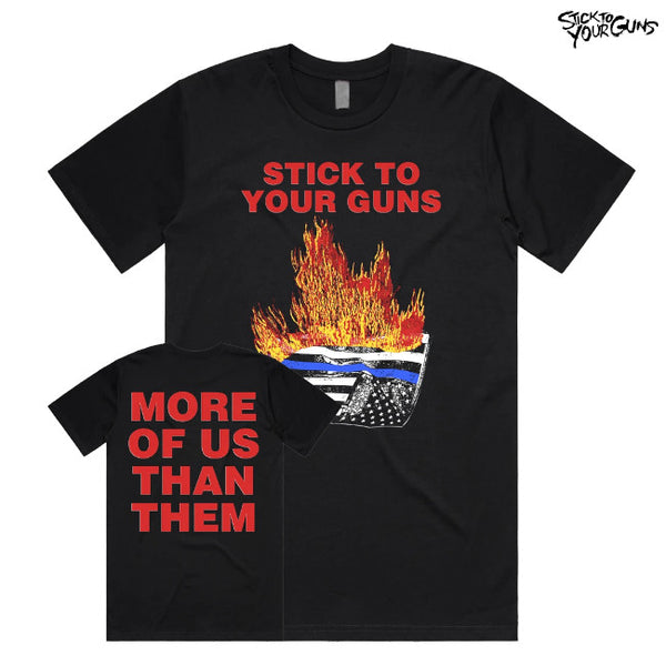 【お取り寄せ】Stick To Your Guns /スティック トゥ ユアー ガンズ - MOUTT Tシャツ(ブラック)