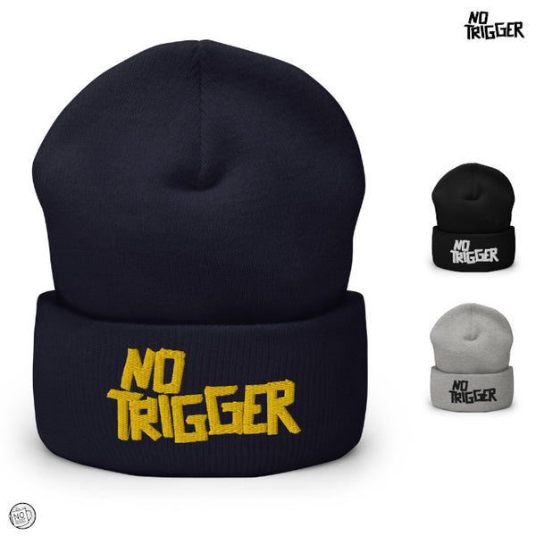 【お取り寄せ】No Trigger / ノートリガー - Tape Logo ビーニー・ニット帽 (3色)
