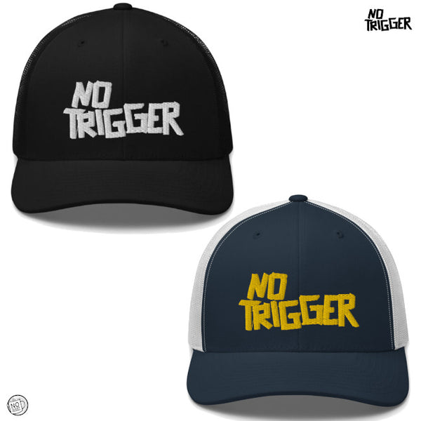 【お取り寄せ】No Trigger / ノートリガー - Tape Logo トラック・メッシュキャップ (2色)