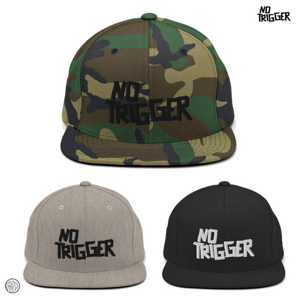 【お取り寄せ】No Trigger / ノートリガー - Tape Logo スナップバック・キャップ (3色)