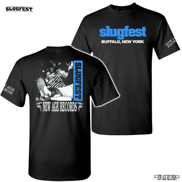 【お取り寄せ】SLUGFEST / スラッグフェスト - BUFFALO NEW YORK Tシャツ(ブラック)