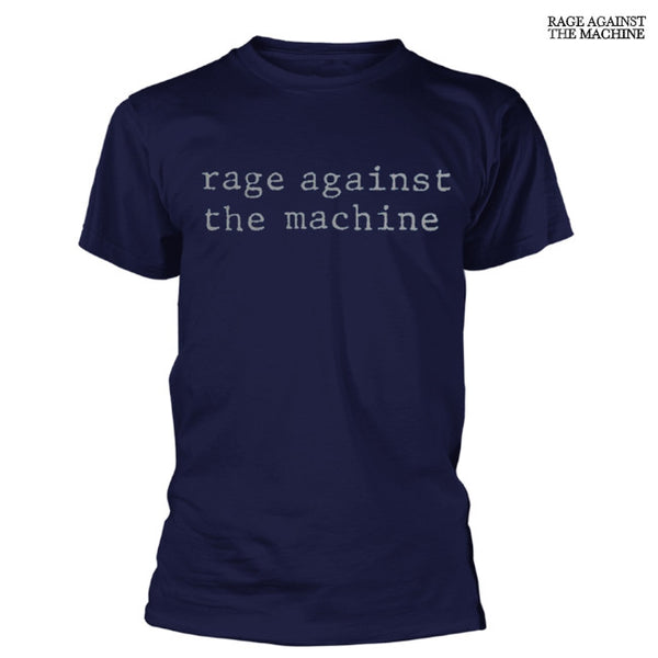 【お取り寄せ】Rage Against the Machine / レイジ・アゲインスト・ザ・マシーン - ORIGINAL LOGO Tシャツ(ネイビー)