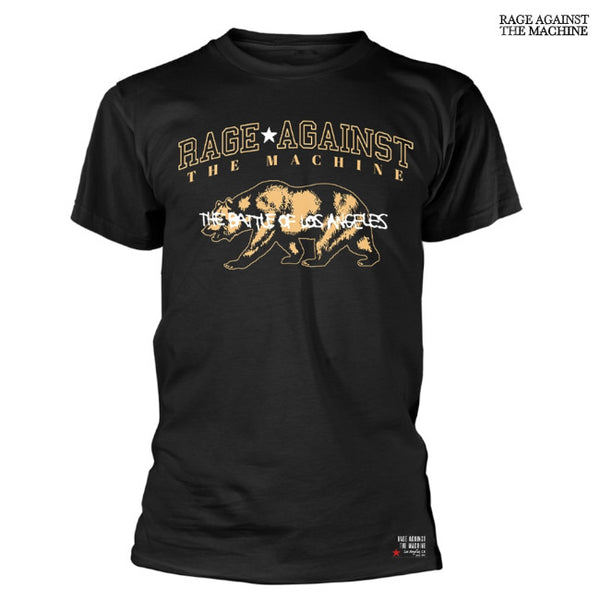 【お取り寄せ】Rage Against the Machine / レイジ・アゲインスト・ザ・マシーン - CALI BEAR Tシャツ(ブラック)