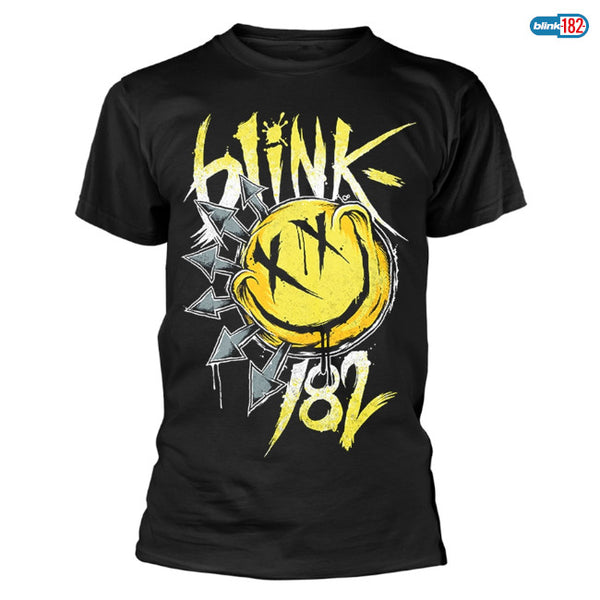 【お取り寄せ】Blink 182 / ブリンク 182 - BIG SMILE Tシャツ (ブラック)