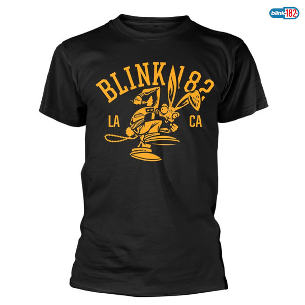 【お取り寄せ】Blink 182 / ブリンク 182 - COLLEGE MASCOT Tシャツ (ブラック)