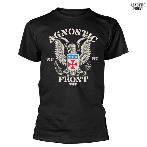 【お取り寄せ】Agnostic Front / アグノスティック フロント - EAGLE CREST Tシャツ (ブラック)