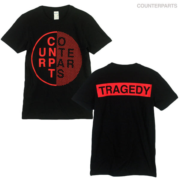 【お取り寄せ】Counterparts / カウンターパーツ - CIRCLE Tシャツ(ブラック)