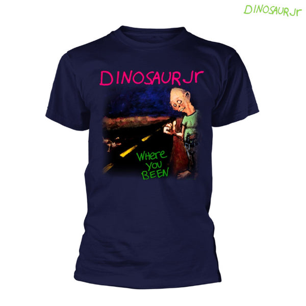 【お取り寄せ】Dinosaur JR / ダイナソー・ジュニア - WHERE YOU BEEN Tシャツ(ネイビー)