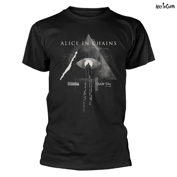 【お取り寄せ】Alice In Chains / アリス・イン・チェインズ - FOG MOUNTAIN Tシャツ(ブラック)