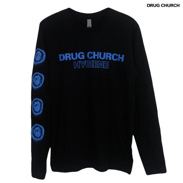 【お取り寄せ】Drug Church / ドラッグ・チャーチ - HYGIENE ロングスリーブ・長袖シャツ(ブラック)