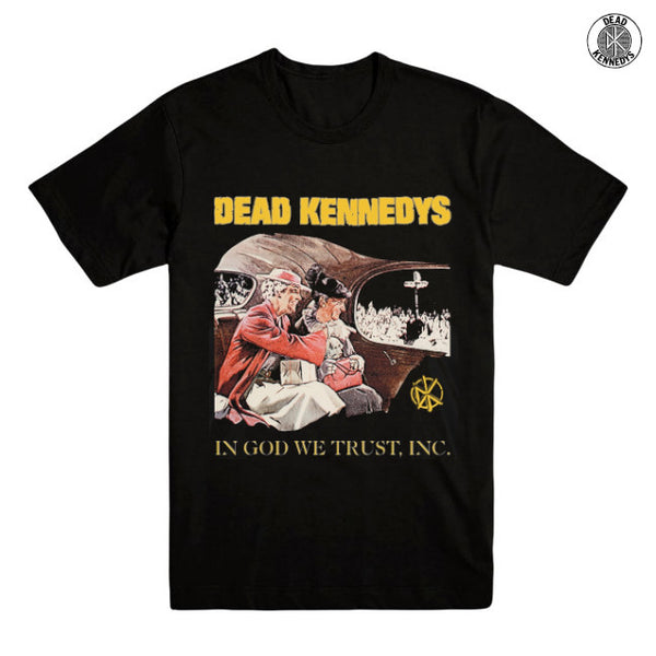 【お取り寄せ】Dead Kennedys / デッド・ケネディーズ - IN GOD WE TRUST Tシャツ(ブラック)