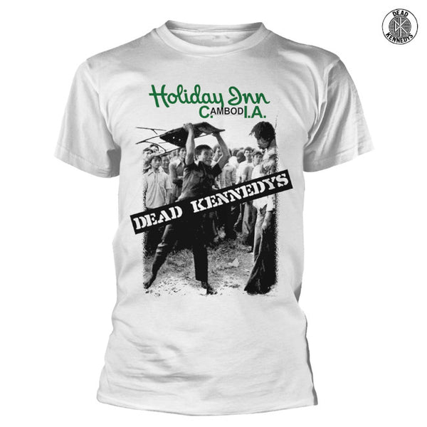 【お取り寄せ】Dead Kennedys / デッド・ケネディーズ - HOLIDAY INN Tシャツ(ホワイト)