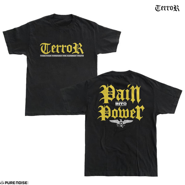 【お取り寄せ】Terror / テラー - HARDEST TRUTH Tシャツ(ブラック)