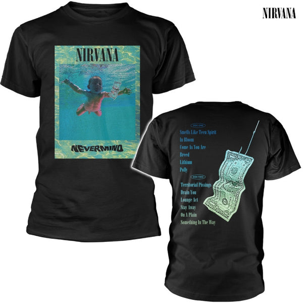 【お取り寄せ】Nirvana / ニルヴァーナ - RIPPLE OVERLAY Tシャツ(ブラック)
