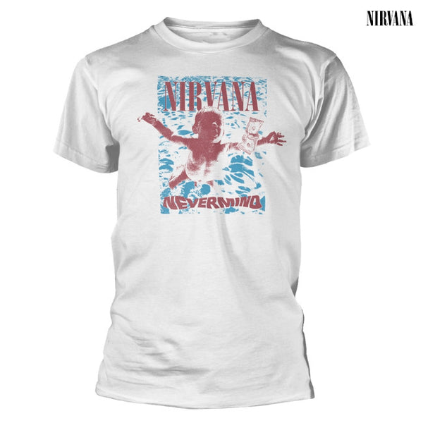 【お取り寄せ】Nirvana / ニルヴァーナ - NEVERMIND UNDERWATER Tシャツ(ホワイト)