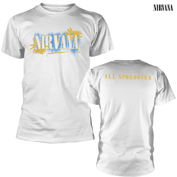 【お取り寄せ】Nirvana / ニルヴァーナ - ALL APOLOGIES Tシャツ(ホワイト)