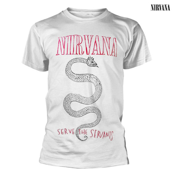 【お取り寄せ】Nirvana / ニルヴァーナ - SERPENT SNAKE Tシャツ(ホワイト)