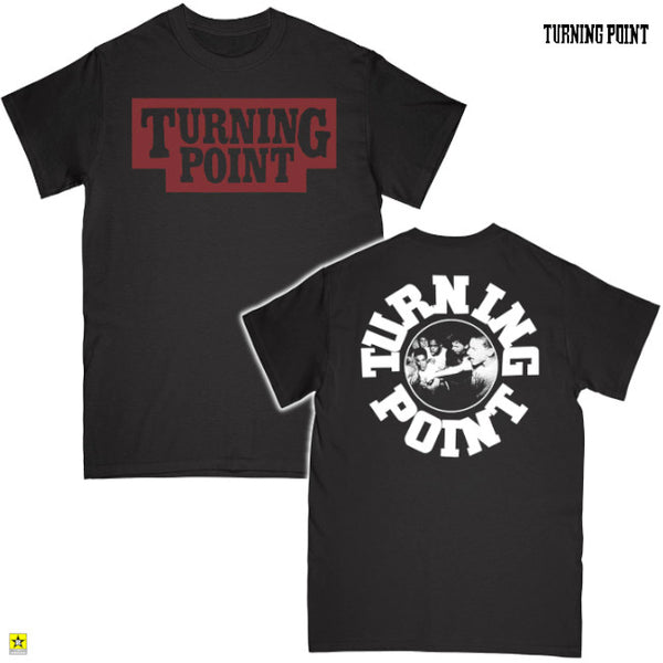 【お取り寄せ】Turning Point / ターニング・ポイント- BLOCK LETTERS Tシャツ(ブラック)