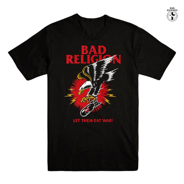 【お取り寄せ】Bad Religion / バッド・レリジョン - BOMBER EAGLE Tシャツ(ブラック)